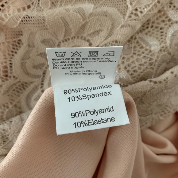 50s-60s Vintage Style Sleeveless Lace Swing Party Dress - Picture 5 of 12